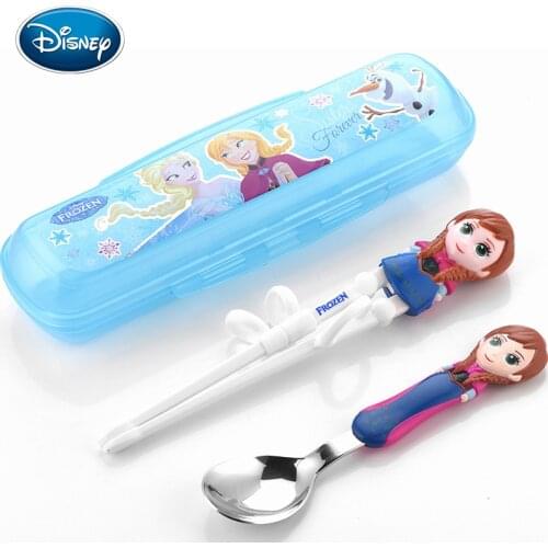 Disney baby chopsticks cartoon modeling training chopsticks learning chopsticks baby auxiliary chopsticks correction tableware