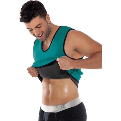 Hot Body Shaper Men Neoprene Vest Shapewear Slimming Shirt Sauna Sweat Corset Simple Fashion Trend 2020 Hot New