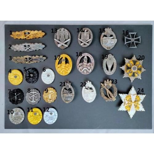 Classic Star of the Grand Cross Metal MEDAL INFANTRY ASSAULT BADGE Pin ,Replica Movie Prop Pin Badge