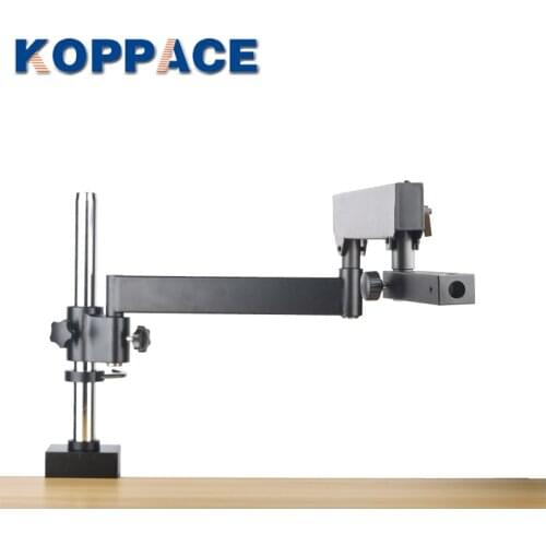 KOPPACE Stereo Microscope Folding Rocker Bracket Clip Opening Size 50mm Microscope Clip Arm Bracket