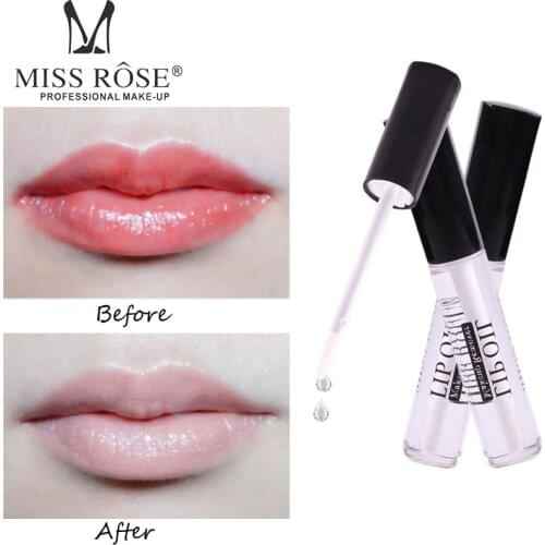 Miss rose makeup Cleansing Oil for lipstick transparent color moisturing lip oil easy to wash lip gloss makeup remover oil MS161