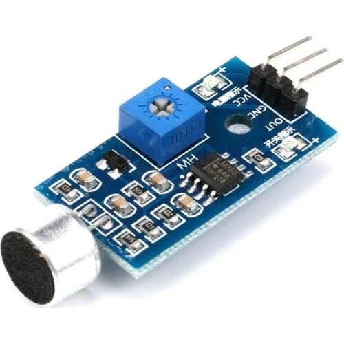 Microphone Sound Detection Sensor Module Voice Controlled Module Intelligent Vehicle For Arduino Electronic DIY Kit Parts