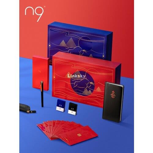 N9 Chou Niu Series Pen Set Gift Box,High Grade Graduation Gift, Retro Calligraphy Ink Pen Hand Account Pen Calligraphy