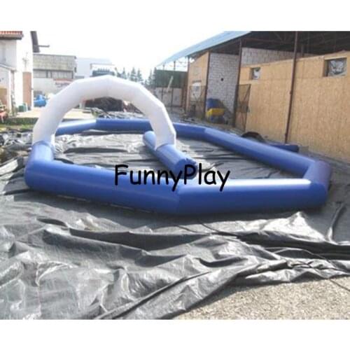 Inflatable Racing track, professional inflatable race track,kids inflatable go kart air track inflatable tumble track