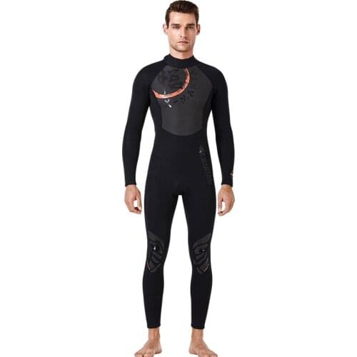 New Chinese Diving Suit 1.5mm Warm Neoprene Diving Suit One-Piece Long-Sleeved Surf Jellyfish Swimsuit Surf Swimsuit
