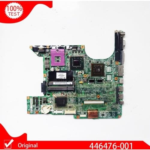 Original for HP DV6000 DV6500 DV6700 DV6600 DV6625TX DV6800 DV6900 Notebook 446476-001 Motherboard PM965 460900-001