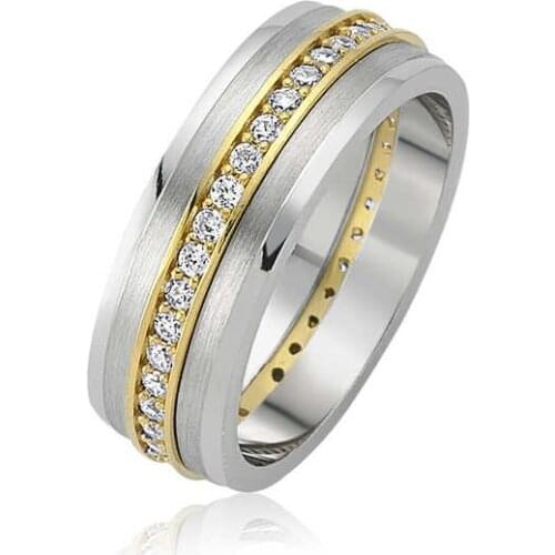 Original silver , Stony Double Wedding Ring, Stony Double Wedding rings Types