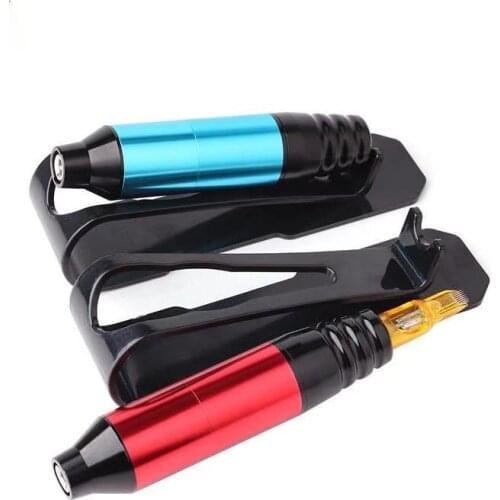 Design Tattoo Pen Bracket Stand Permanent Tray Frame Support Makeup Accessories Professional Acrylic Tattoo Machine Pen Holder