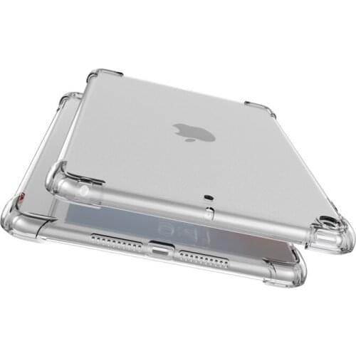 Clear Cover for iPad 7th Generation Case Slim Lightweight TPU Silicone Shockproof Back Cover for iPad 10.2 2019 A2200 A2198 Capa