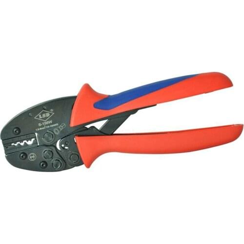 S-156W High Quality Hand Crimping Tools for crimping non-insulated cable links 16-10AWG Ratchet Pliers