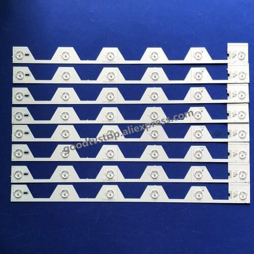 8PCS LED Backlight strip 6 lamps For 50" T C L D50A620U L50E580A-VD L50E5800A-UD Light Bar TMT-50E5800-8X6-3030C 4C-LB5006-YH2