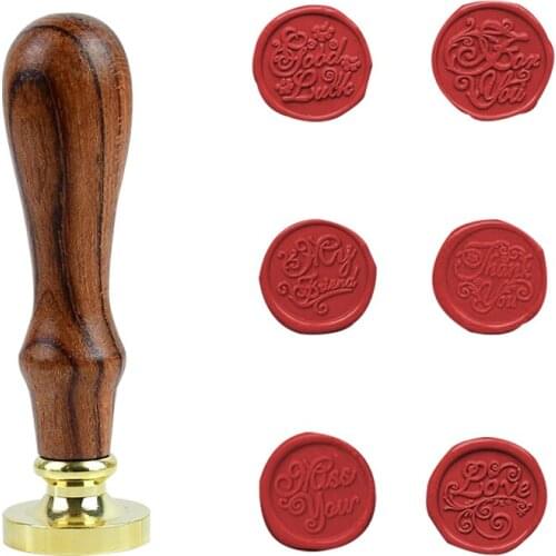 Vintage Fire Paint Metal Wax Seal Stamp Scrapbooking Photo Album Sealing Wax Stamp Envelope Invitation Birthday Card Stamp