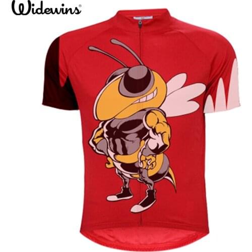 Widewins Wasp Breathable Cycling Jersey Summer Mtb Bicycle Short Clothing Ropa Maillot Ciclismo Sportwear Bike Clothes 7141