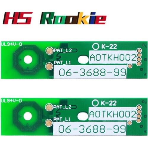 12PC DV311 DV512 Developing Unit Chip Bizhub C224 Developer Chip for Konica Minolta C220 C280 C360 C284 C364 C454 C554 C452 C652