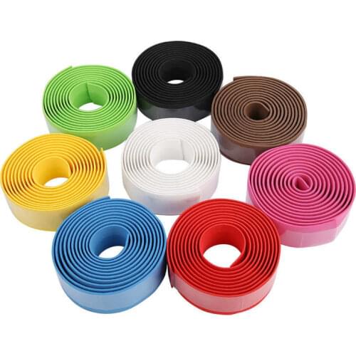 2Pcs Road Bike Handlebar Tape Anti-slip EVA Bicycle Handle Bar Wrap Belt Cycling Anti-Vibration Tapes With Bar Wrap End Plug