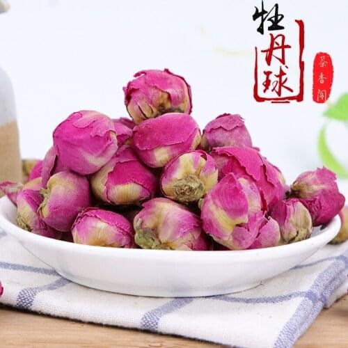 2021 Peony Flower Ball Tea Dried Improve Immune Function Reduce Blood Sugar Health Beauty Women Gift Wedding Party Decoration