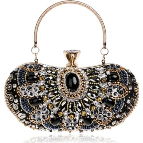 Brand Women Evening Bag Party Banquet Glitter Bag For Women Girls Wedding Clutches Handbag Chain Shoulder Bag Bolsas Mujer