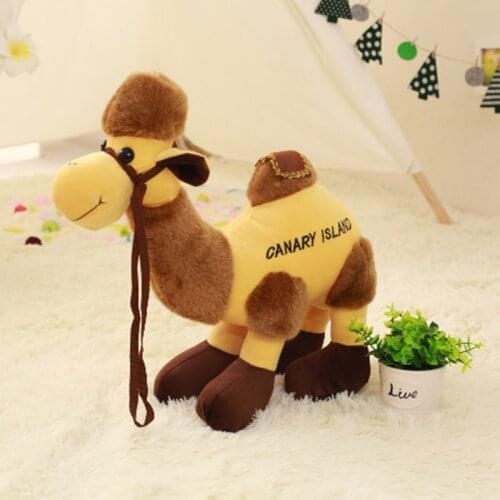 Camel plush&Stuffed toys Camel Pillow Stuffed animals Toy for children Soft Doll Girls toy Graduation Birthday gift 55cm
