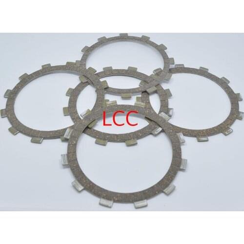 5 PCS Motorcycle Cork Based Clutch Disc Set Clutch Plates for Yamaha QJ250-H QJ250-L XV250 Route 66 XV 250 Virago 250
