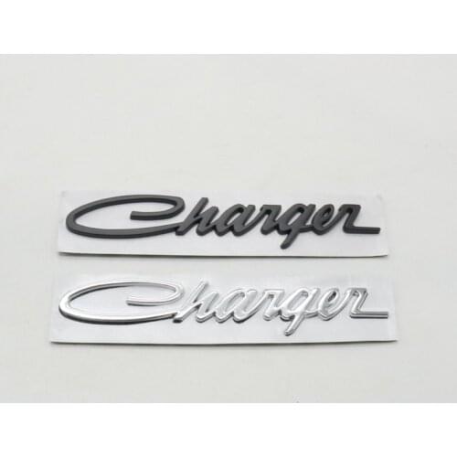 For Dodge Charger Emblems Chrome Classic Script EMBLEM Badge Logo 1971-1974 2006-2018