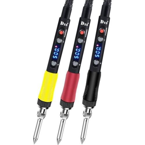 CXG DES electric soldering iron Constant temperature adjustable German digital display repair soldering pen welding tools 130W