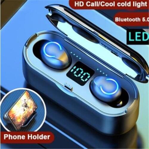 HOT Wireless Headphones Bluetooth 5.0 Sports Earphone TWS HIFI Mini In-ear Running Headset for iOS Android Phones HD Call