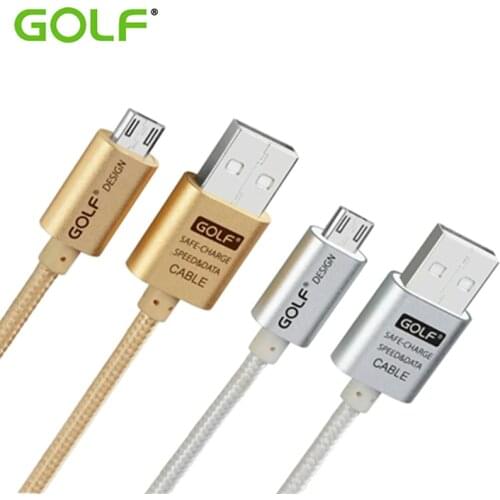 GOLF MICRO USB Cable For Samsung Galaxy S4 S6 Edge+ S7 Note2 Note4 Note5 A3 A5 A7 J5 J7 E5 E7 2016 Data Sync Charge Cable Wire