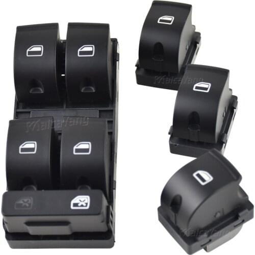 8E0959851B 8ED959851 8E0959855 For Audi A4 B6 Audi A4 B7 Car Electric Powert Master Window Switch Button Car Accessories