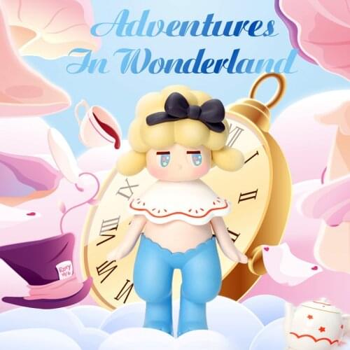 Cute Anime Figure Gift Surprise Box Original POP MART Pan Shen Alice Series Blind Box Toys Model Confirm Style