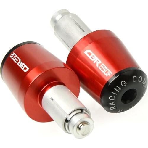 Motorcycle CNC Handlebar Grips Slider Cap Plug Aluminum Bar End For HONDA CBR650F CBR 650F CBR650 F CB650F 2014 2015 2016 2017