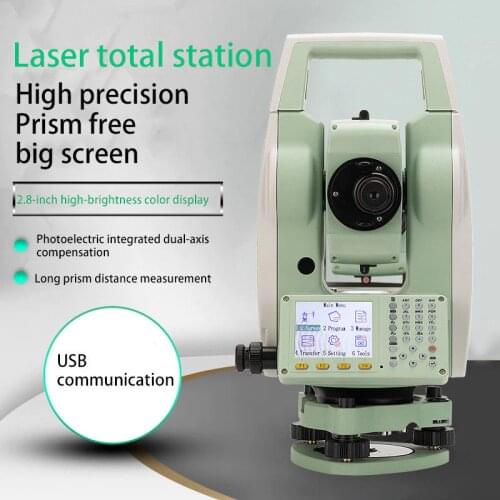 NEW LETER ATS-120A Color screen Reflectorless Total Station