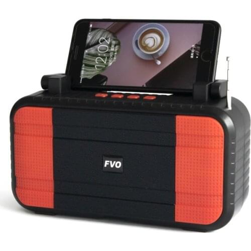 New portable bluetooth speaker, subwoofer, collection of audio, mobile phone bracket, radio card, portable audio