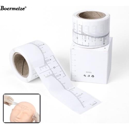 Disposable Eyebrow Ruler Makeup Microblading Measure Tattoo Mapping Ruler Beauty Tool Eye Brow Stencil Eyebrow Line Profesional