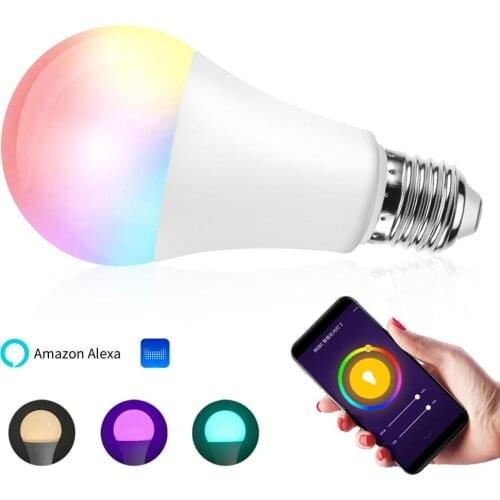ODM Voice Smart Wifi Bulb Ball Bulb LED Support Mobile Phone Remote Control LED Lights For Google Home Amazon Alex