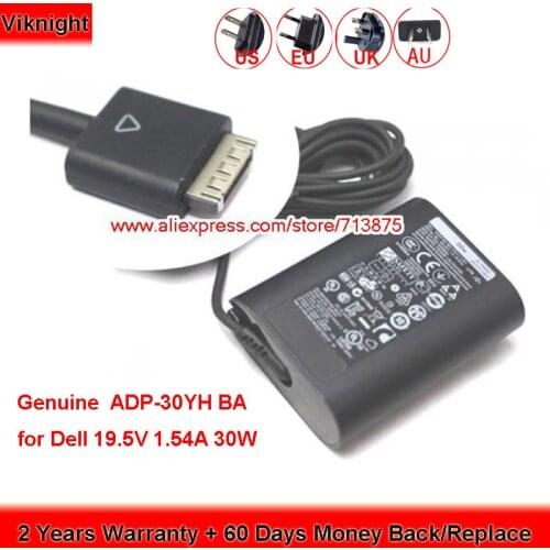 Genuine ADP-30YH BA 19.5V 1.54A AC Adapter DA30NM131 for DELL STREAK 10 PRO T03G VENUE 11 PRO (7139)