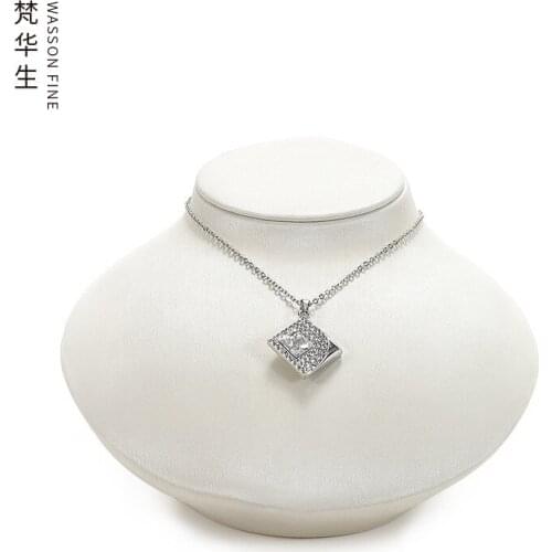 Necklace model neck PU plaster display portrait stand window jewelry display jewelry display props