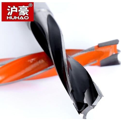 HUHAO 70mm Woodworking Row Drill Punch Bit Insert Blind Hole Drilling Carbide Endmill Router Bit Gang Drill Wood Milling Cutter