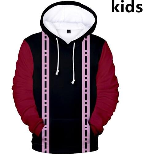 3 To 14 Years Kids Hoodies Japanese Anime Goku 3D Print Boys Girls Hoodie Sweatshirt Casual Harajuku Jacket Teen Clothes