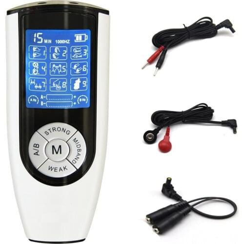 USB Charging Electric Shock Two Output High Performace Host Adult Game Power Therapy Box Machine, Medical Themed Toys Accessorry