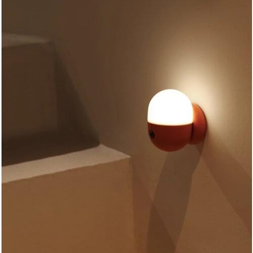 Xiaomi Creativity Capsule Human Body Lamp USB Magnetic Wall-mounted Emergency Light Bedroom Sleeping Smart Led Night Light