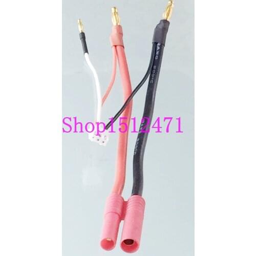 HXT 4mm bullet to 4mm banana JST-XH Balance plug charger lead for Lipo Battery