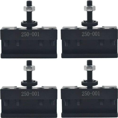 4PC SETS 250-001 0XA Quick Change Tool, Turning Tool Holder Steel Material HOLDER