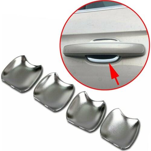 Fit For Toyota RAV4 2019 2020 Silver Side Door Handle Bowl Cover Decoration Protect Accessories