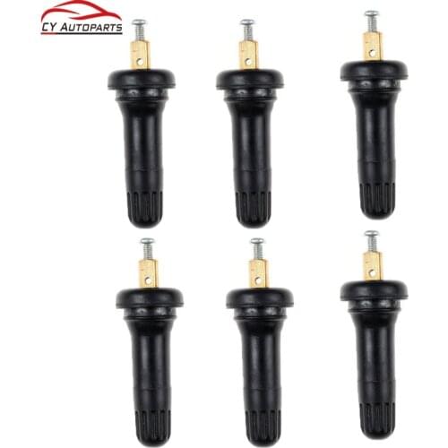 6PCS TPMS Tire Valves Tire Pressure Monitoring System Stem For Buick Regal Lacrosse Alloy Tubeless Valve For 52933-C1100