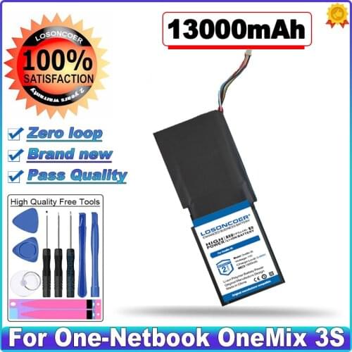 LOSONCOER 13000mah Battery For One-Netbook OneMix 3S OneMix3S 506480