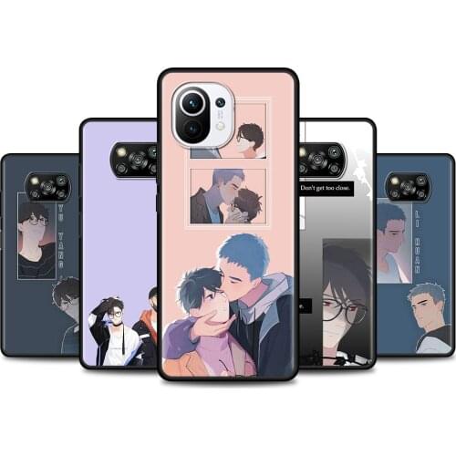 Here U Are Anime Cover For Poco X3 M3 Pro NFC F1 Capa for Mi Note 10 Lite para for Mi CC9 Pro CC9E A3 A2 Coque