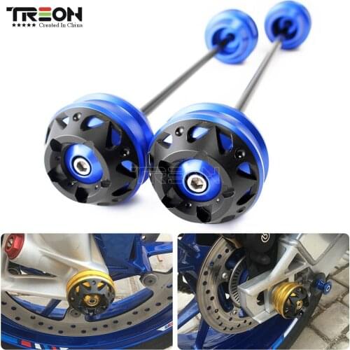 For BMW S1000RR 2010-2021 S1000R 2014-2021 S1000XR 2014-2021 Motorcycle Front&Rear Axle Fork Crash Sliders Wheel Protector