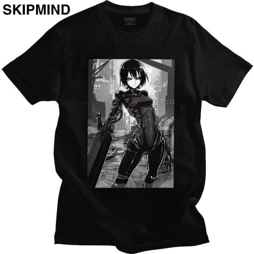 Classic Manga Blame T Shirt Men Short Sleeved Sidonia Tshirt Heavy Industries Nihei Tsutomu Anime Tee Pre-shrunk Cotton Top Gift