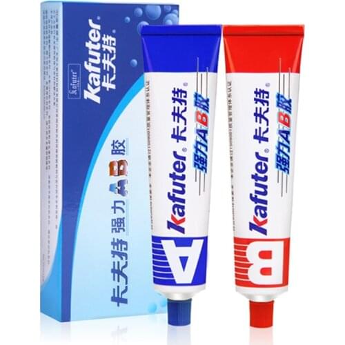 Kafuter A+B Glue 16g Acrylate Structure Glue Special Quick-Drying Glue Glass Metal Stainless Waterproof Strong Adhesive Glue