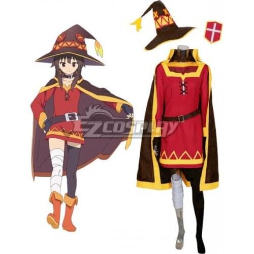 Kono Subarashii Sekai Ni Shukufuku O Megumin Cosplay Costume E001